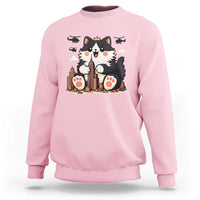 Cute Catzilla Sweatshirt The Ruler Of All Cute And Destructive Funny - Wonder Print Shop