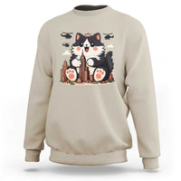 Cute Catzilla Sweatshirt The Ruler Of All Cute And Destructive Funny - Wonder Print Shop