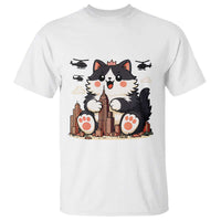 Cute Catzilla T Shirt The Ruler Of All Cute And Destructive Funny - Wonder Print Shop