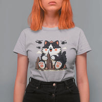 Cute Catzilla T Shirt For Women The Ruler Of All Cute And Destructive Funny - Wonder Print Shop
