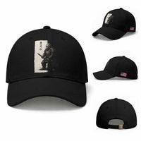 Samurai Bigfoot Baseball Cap Japanese Vintage Graphic Sumie Warrior Art