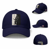 Samurai Bigfoot Baseball Cap Japanese Vintage Graphic Sumie Warrior Art