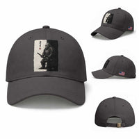 Samurai Bigfoot Baseball Cap Japanese Vintage Graphic Sumie Warrior Art