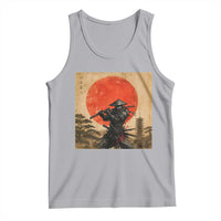 Japanese Samurai Tank Top Warrior With Katana Vintage Ukiyoe Style - Wonder Print Shop