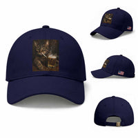 Funny Smoking Cat Baseball Cap Cigarette Kitty Beer Lover