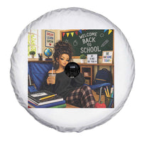 Funny Back To School Doll Face Meme Spare Tire Cover Coffee Teacher Gift
