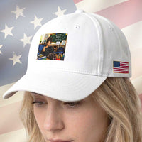 Funny Back To School Doll Face Meme Baseball Cap Coffee Teacher Gift