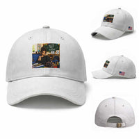 Funny Back To School Doll Face Meme Baseball Cap Coffee Teacher Gift