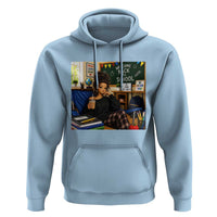 Funny Back To School Doll Face Meme Hoodie Coffee Teacher Gift