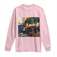 Funny Back To School Doll Face Meme Long Sleeve Shirt Coffee Teacher Gift