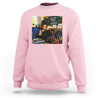 Funny Back To School Doll Face Meme Sweatshirt Coffee Teacher Gift