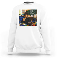 Funny Back To School Doll Face Meme Sweatshirt Coffee Teacher Gift
