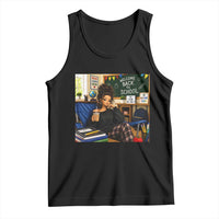 Funny Back To School Doll Face Meme Tank Top Coffee Teacher Gift