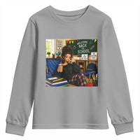 Funny Back To School Doll Face Meme Youth Sweatshirt Coffee Teacher Gift