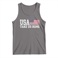 Patriotic USA Soccer Fan Tank Top Take Us Home Game Day