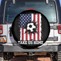 USA Soccer Game Day Spare Tire Cover Take Us Home