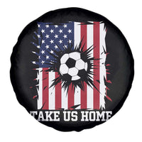 USA Soccer Game Day Spare Tire Cover Take Us Home