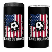 USA Soccer Game Day 4 in 1 Can Cooler Tumbler Take Us Home