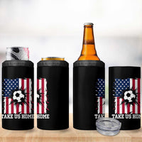 USA Soccer Game Day 4 in 1 Can Cooler Tumbler Take Us Home