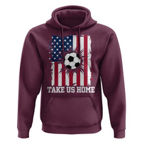 USA Soccer Game Day Hoodie Take Us Home