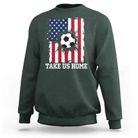 USA Soccer Game Day Sweatshirt Take Us Home