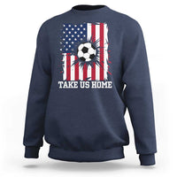 USA Soccer Game Day Sweatshirt Take Us Home