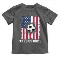 USA Soccer Game Day Toddler T Shirt Take Us Home