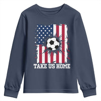 USA Soccer Game Day Youth Sweatshirt Take Us Home
