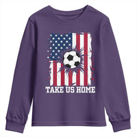USA Soccer Game Day Youth Sweatshirt Take Us Home