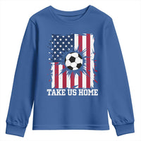 USA Soccer Game Day Youth Sweatshirt Take Us Home