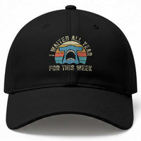 Hammerhead Shark Baseball Cap I Waited All Year For This Week Ocean Lover
