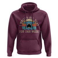 Hammerhead Shark Hoodie I Waited All Year For This Week Ocean Lover