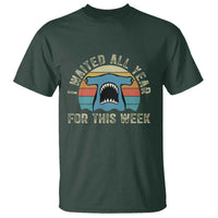 Hammerhead Shark T Shirt I Waited All Year For This Week Ocean Lover