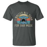 Hammerhead Shark T Shirt I Waited All Year For This Week Ocean Lover