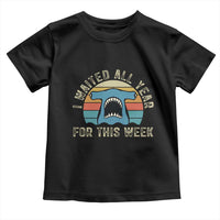 Hammerhead Shark Toddler T Shirt I Waited All Year For This Week Ocean Lover