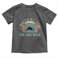 Hammerhead Shark Toddler T Shirt I Waited All Year For This Week Ocean Lover