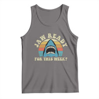Jaw Ready For This Tank Top Vintage Shark Lover Ocean Wildlife