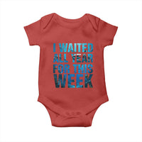 Shark Lover Week Gift Baby Onesie I Waited All Year For This Week