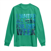 Shark Lover Week Gift Long Sleeve Shirt I Waited All Year For This Week