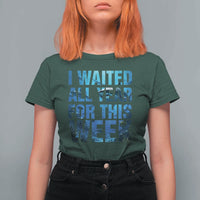 Shark Lover Week Gift T Shirt For Women I Waited All Year For This Week