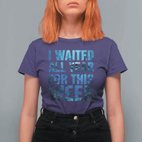 Shark Lover Week Gift T Shirt For Women I Waited All Year For This Week