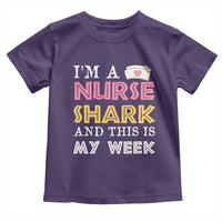 Funny Nurse Shark Gift Toddler T Shirt This Is My Week