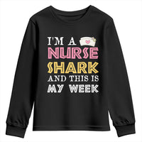 Funny Nurse Shark Gift Youth Sweatshirt This Is My Week
