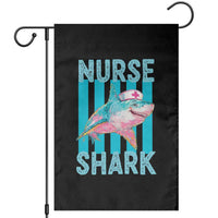 Funny Nurse Shark Garden Flag Medical Worker Appreciation Gift