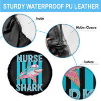 Funny Nurse Shark Spare Tire Cover Medical Worker Appreciation Gift