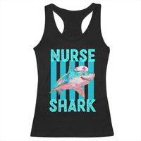 Funny Nurse Shark Racerback Tank Top Medical Worker Appreciation Gift