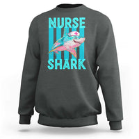 Funny Nurse Shark Sweatshirt Medical Worker Appreciation Gift