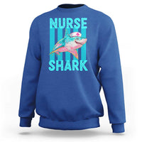 Funny Nurse Shark Sweatshirt Medical Worker Appreciation Gift