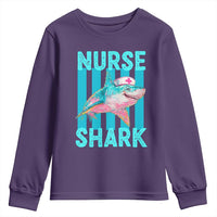 Funny Nurse Shark Youth Sweatshirt Medical Worker Appreciation Gift