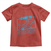Funny Hammerhead Shark Lover Toddler T Shirt Come To The Shark Side